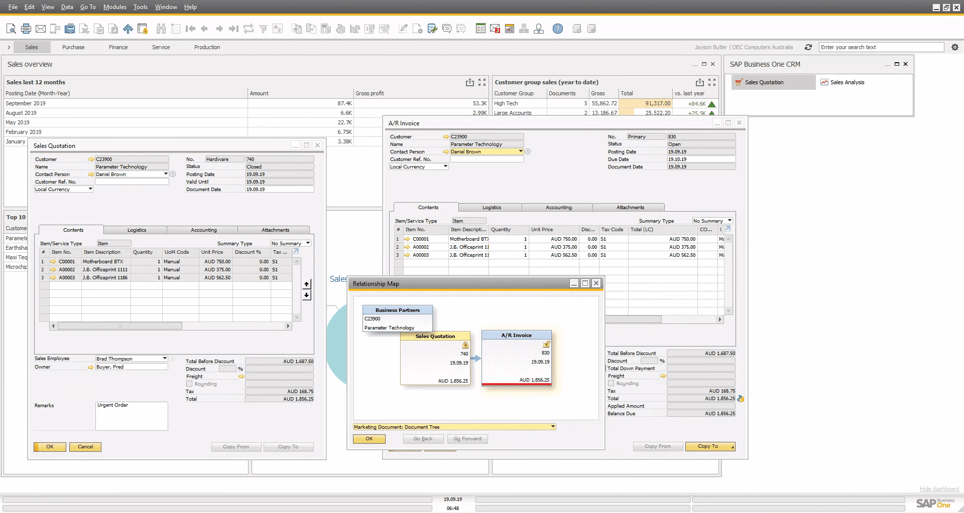 What is SAP Business One Software Cloud ERP for Small Businesses
